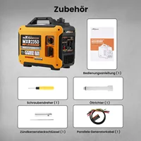 MAXPEEDINGRODS 2000W générateur d'onduleur essence générateur Portable Camp silencieux générateur d'énergie Portable pour RV 2