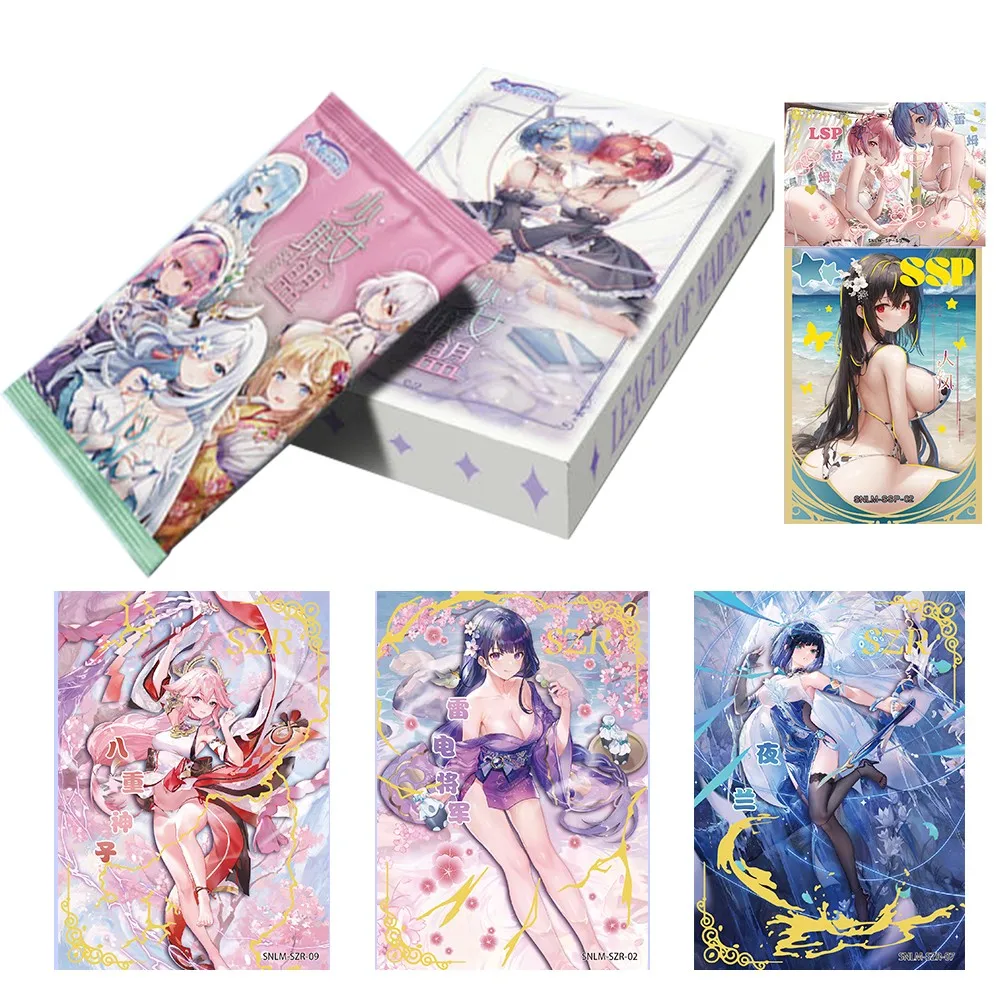 

Goddess Story Collection Cards League of Maiden Anime Girl Party Swimsuit Bikini Feast Booster Box Doujin Toys And Hobbies Gift
