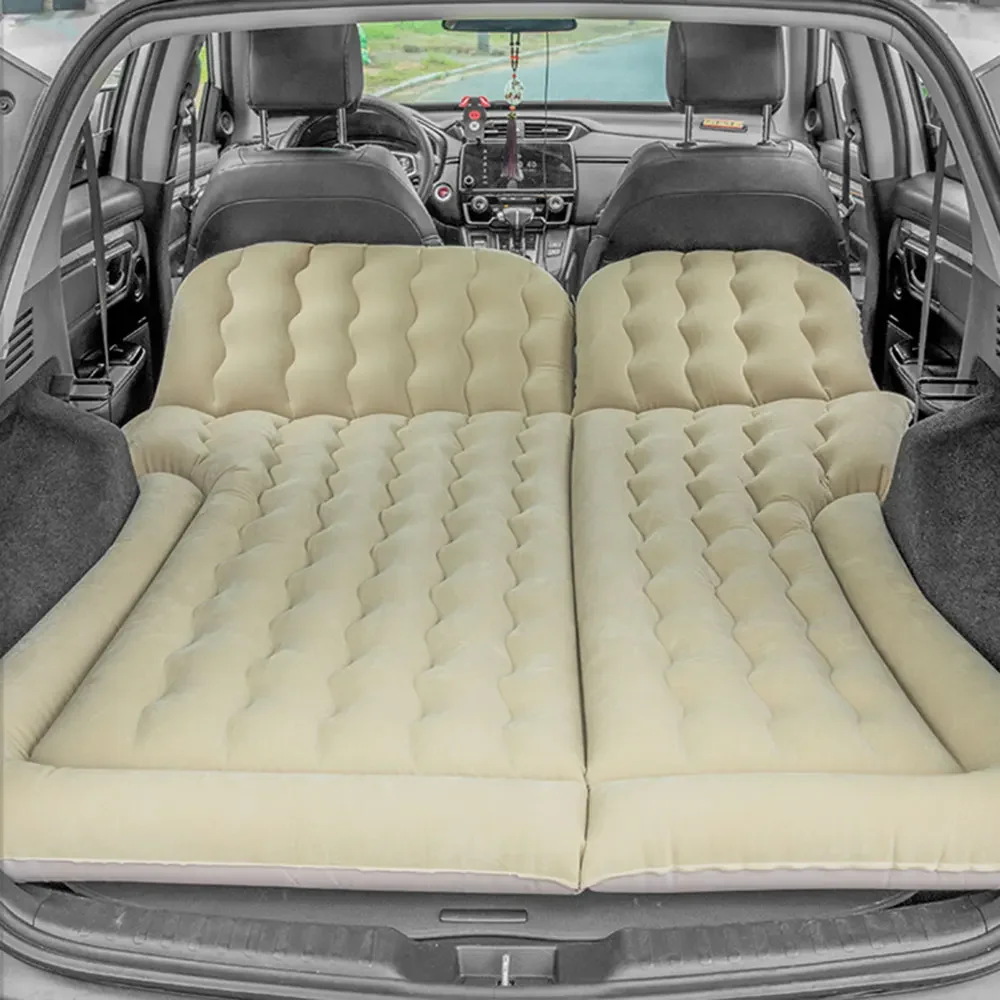 Portable Inflatable Camping Mattress with Pillows and Air Pump Car Air Bed SUV Sleeping Pad inflatable air bed