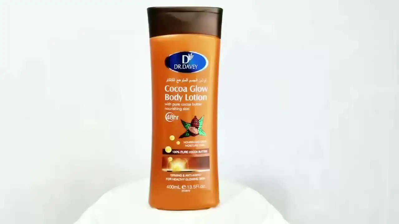 DR.DAVEY 13.53Ounce Cocoa Butter Body Lotion - Unisex，Food flavor，No  Alcohol，Nourishing moisturizing cream for all skin types，10 - AliExpress, image size:1280x720