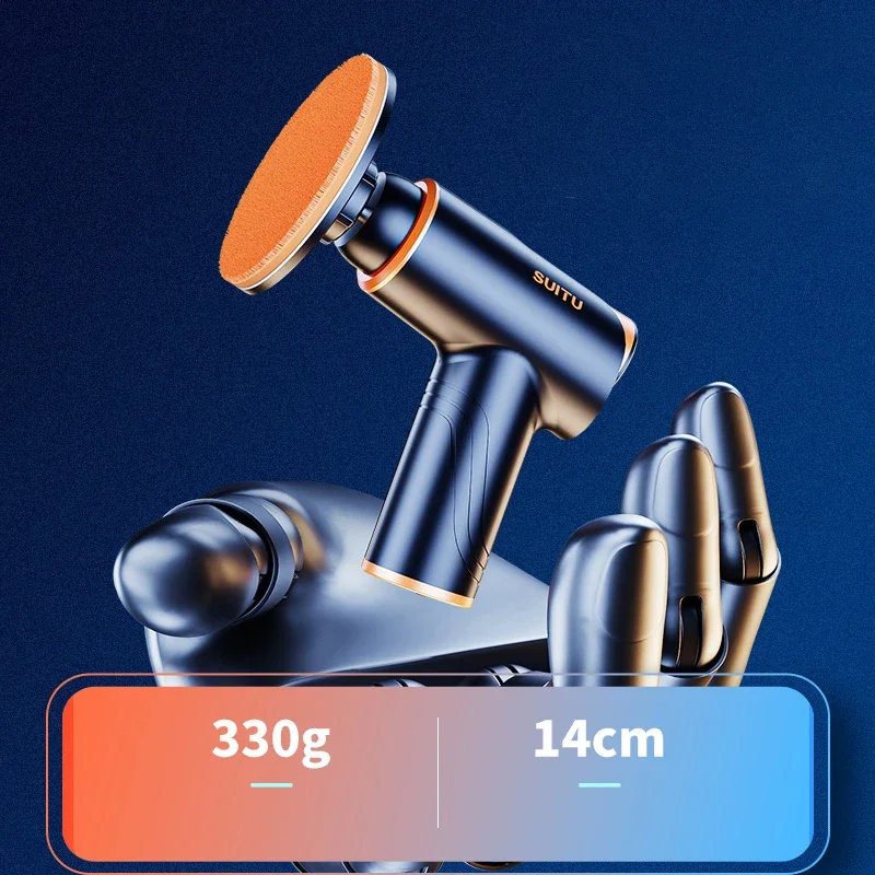 Car Polisher Electric Wireless Car Polishing Machine 1800rpm Adjustable Speed Auto Polisher Variable Speed Sander Waxing Machine
