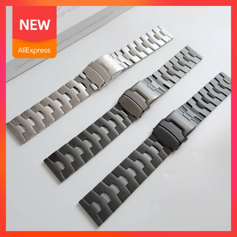 

Titanium Metal Bracelet Strap For Xiaomi Miwatch S1 Wristband for Xiaomi Miwatch S1 Active Color Replacement 22mm Watchbands