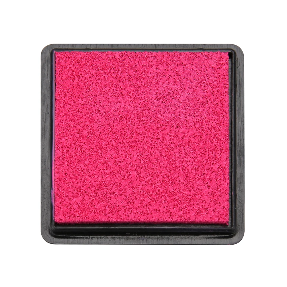 Fingerprint Square Inkpad for DIY Scrapbook Card Paper Craft Stamp (Rose)