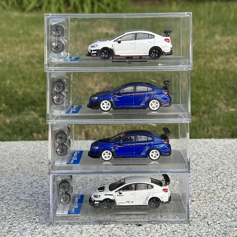 

CM модель 1:64 VAB WRX VA VARIS /STI & S4 синяя литая модель автомобиля