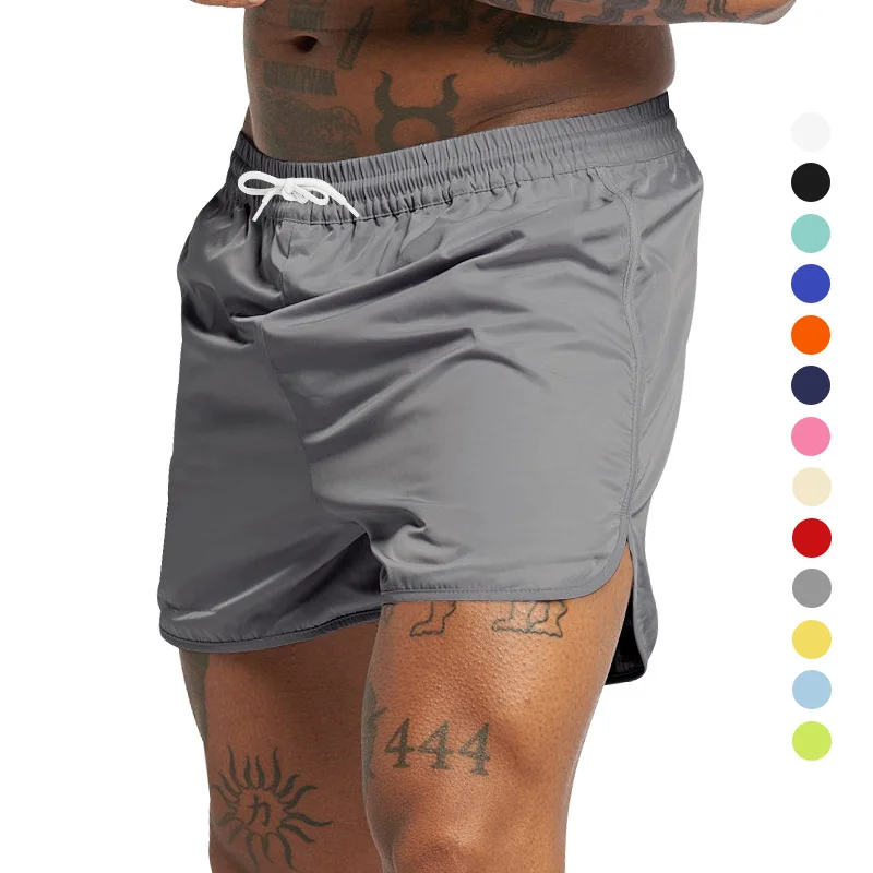 Shorts Men's New Summer Fashion Beach Shorts Polyester Multi-color Sports 3/4 Trend