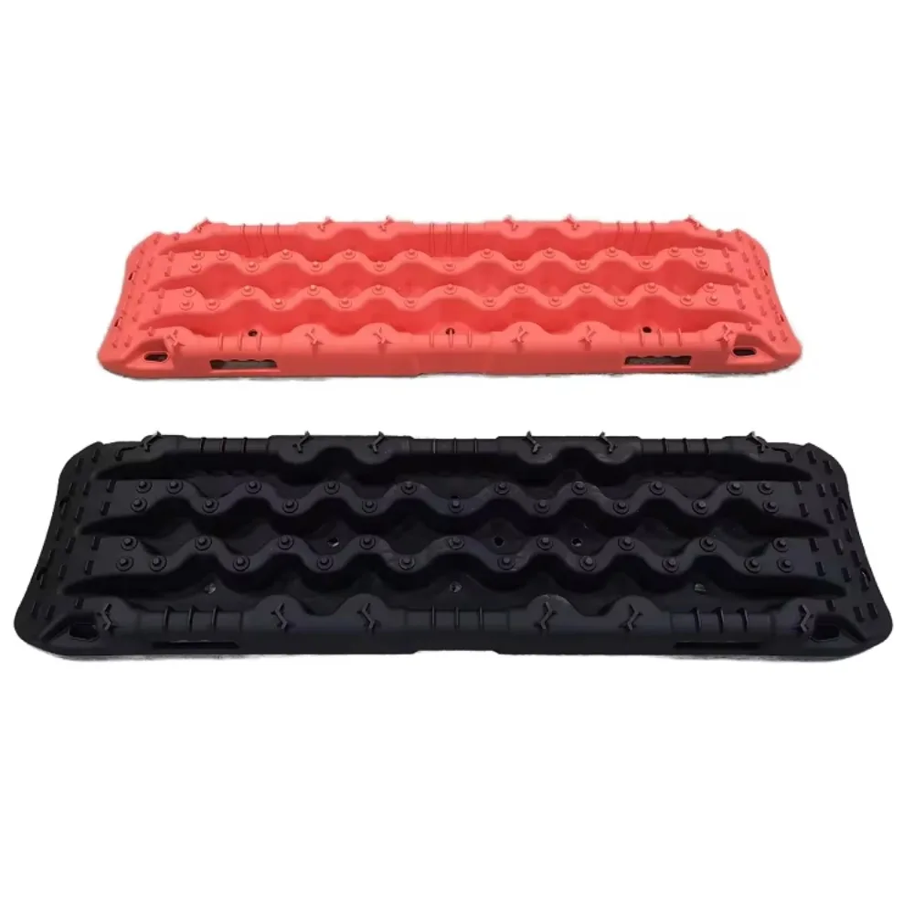 Super-Tough High Strength PP Car Off Road Accessories Traction Boards Rail Recovery Emergency Rescue Tool Snow SandMud 1/2Pcs