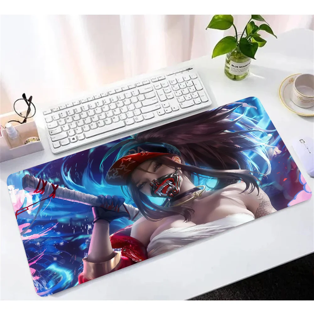 

LOL KDA ALL OUT Mouse Mat Computer Pad Pc Gamer Complete Hot Large Desk Pads Xxl Gaming Keyboard Cute Girl Anime Accessories for