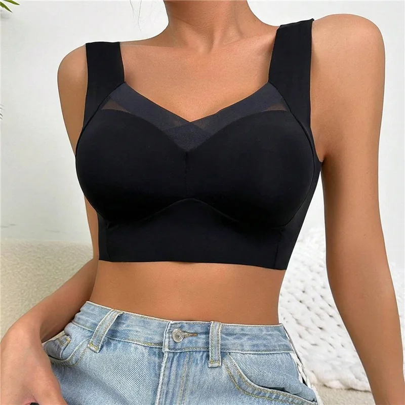 

Sports Yoga Bra Gathers U-Back High Quality Sports Cycling Fitness Running Bra Breathable Quick Drying Women's Bra