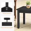 Coffee Table Rectangle,Patio Coffee Tables for Outside,with Slatted Tabletop for Deck, Garden, Balcony, Indoor or Outdoor Use 6