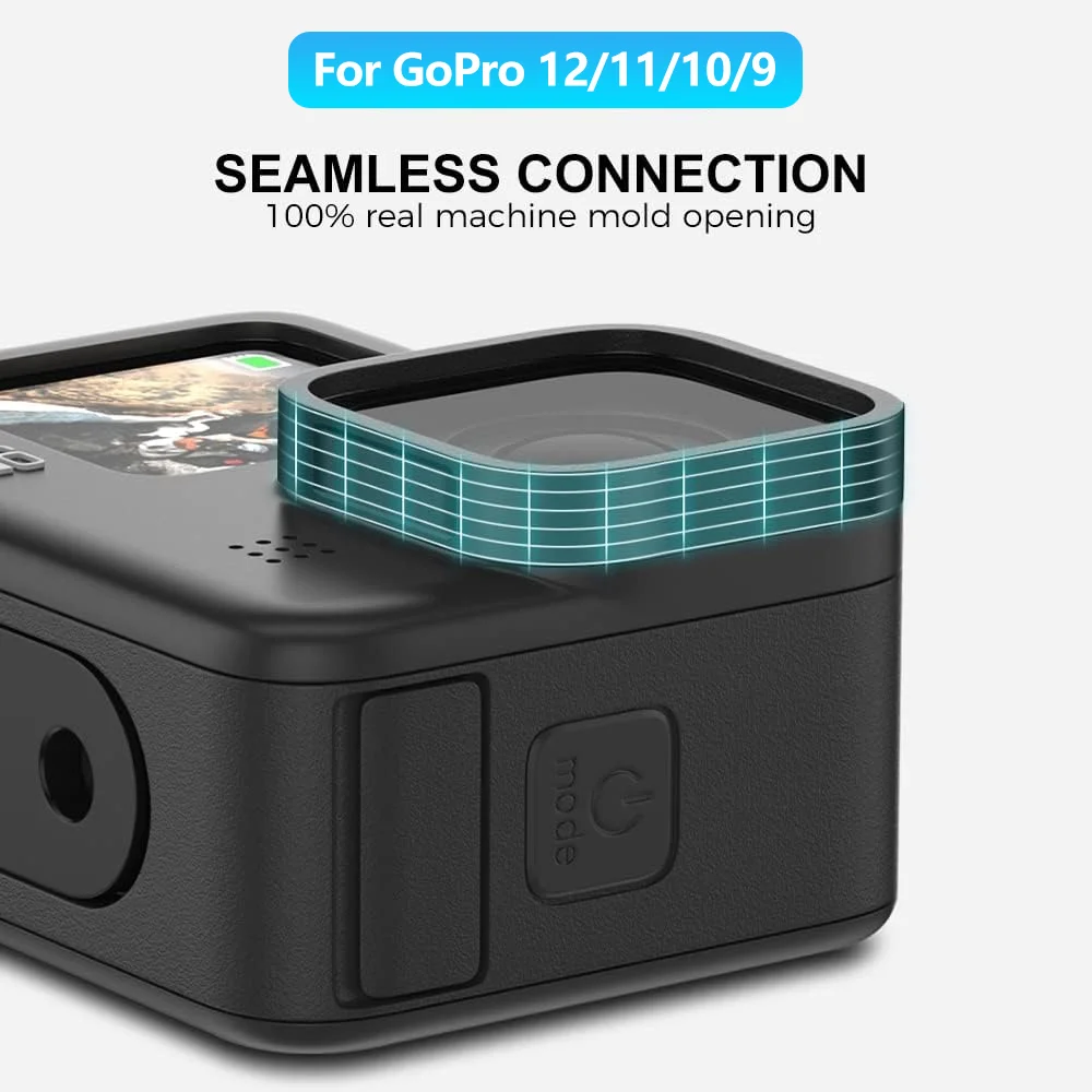 Hero 13/12/11/10/9 UV Lens Filter Replacement Protective Glass Cover for GoPro Hero 13 12 11 10 9 Action Camera Accessories