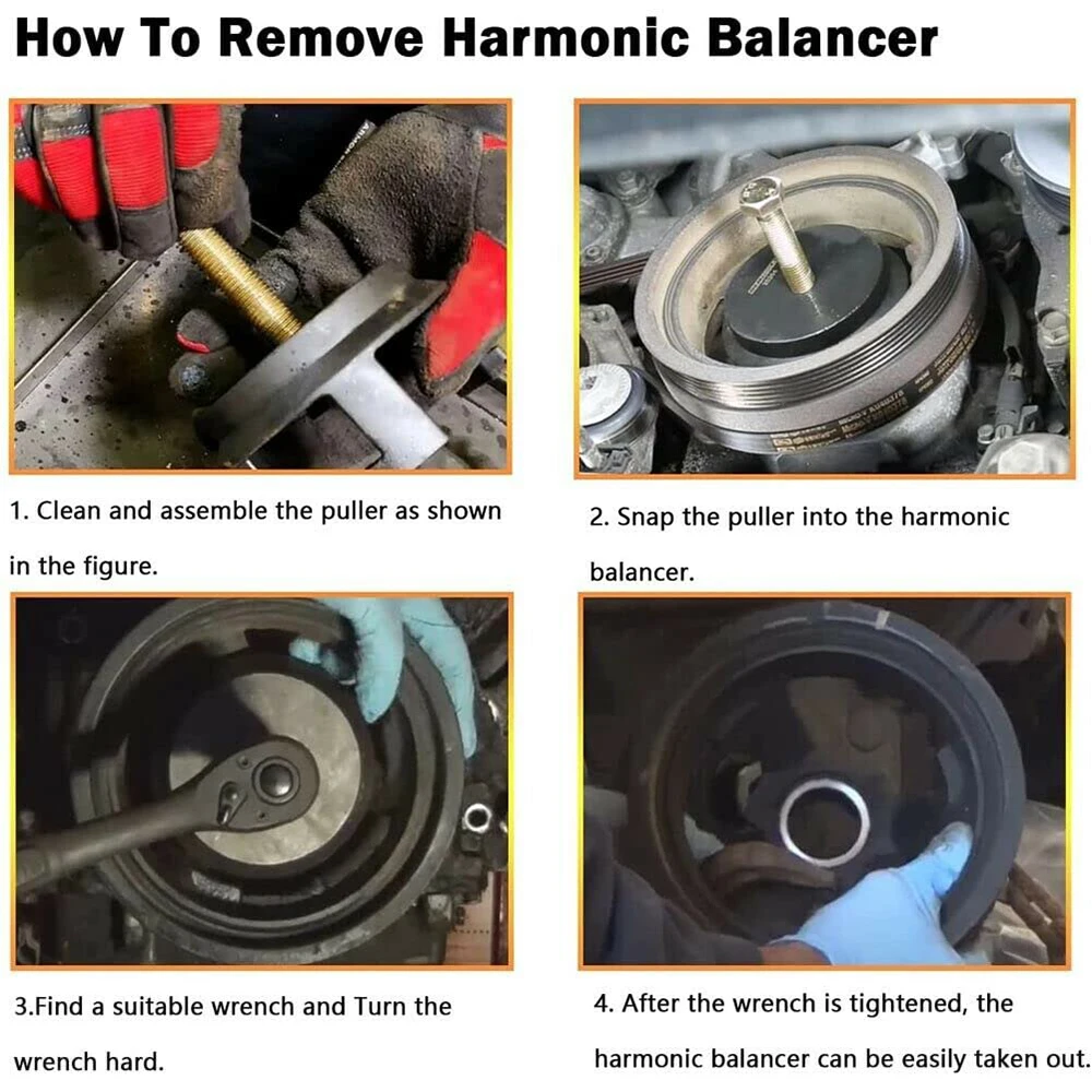Actualizar 67+ imagen 2007 jeep wrangler harmonic balancer removal