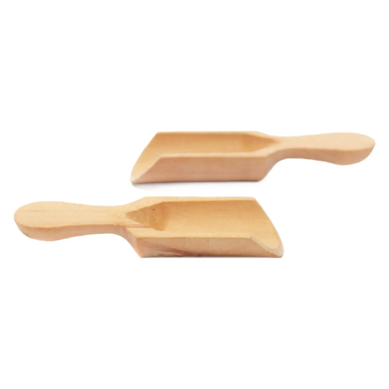 Small Wooden Spoon Creative Dessert Salt Spoon Children Milk Powder Measuring 1/5PCS Kitchen Accessories