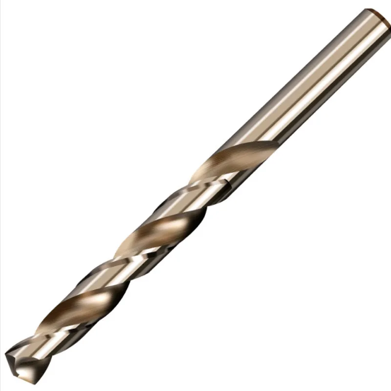 1.0-5.5mm Double /Single Head Cobalt Coated Twist Drill Bit Set  HSS M35 Round Handle Drill Bit for Metal Hole Cutter Tools