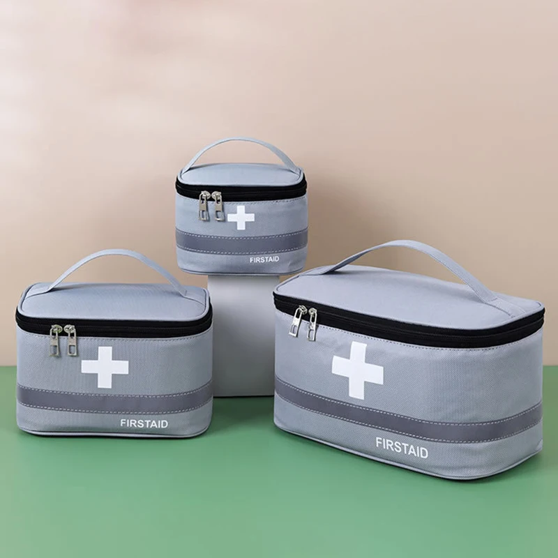 

Large Capacity Medicine Storage Bag Portable Medical Kit Home First Aid Kit Survival Bag Emergency Bag Household Medical Kit