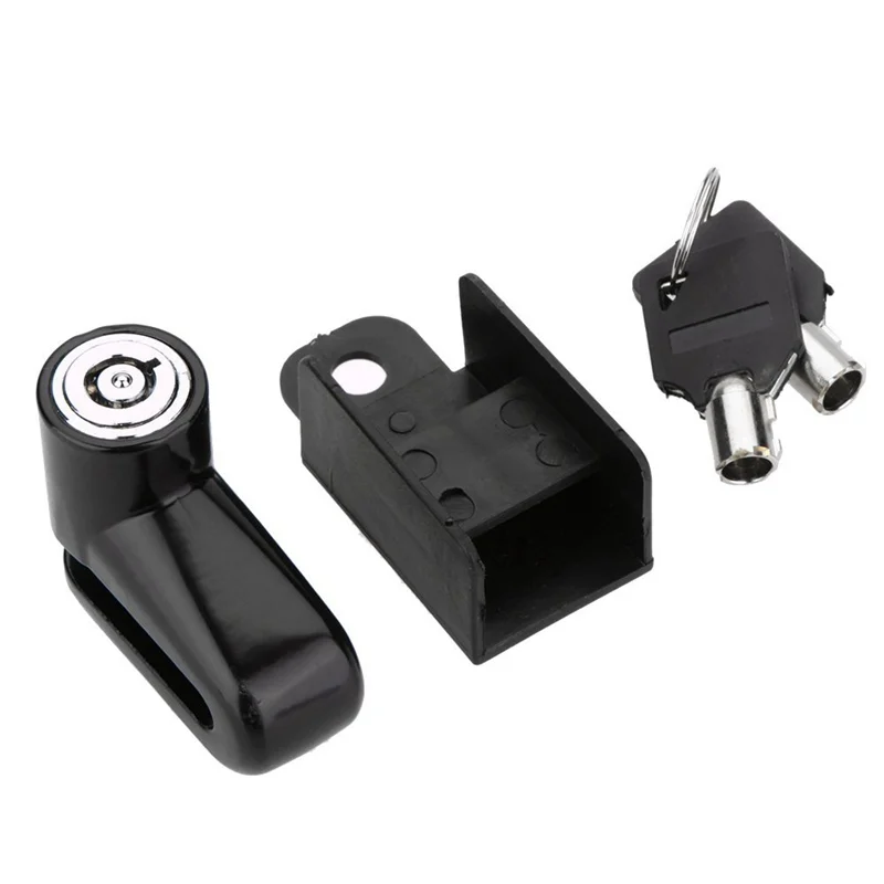 Anti theft Disk Disc Brake Rotor Lock For Scooter Bike Bicycle Motorcycle SafetyLock For Scooter Motorcycle Bicycle Safety 7