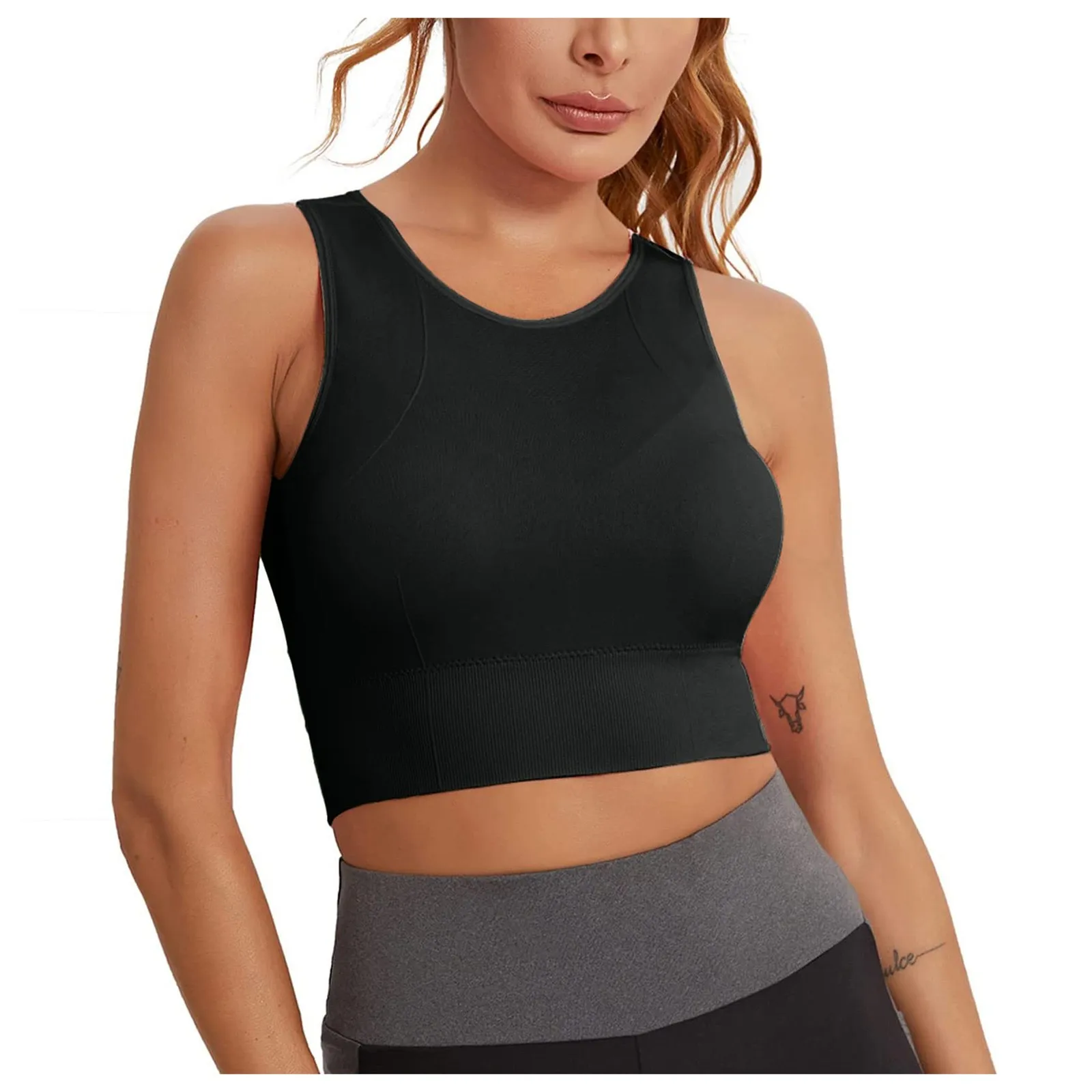 

Women'S Solid Color Fitness Yoga Running Vest Mesh Back Sports Underwear Sexy Women'S Underwear Lingerie For Ladies Female