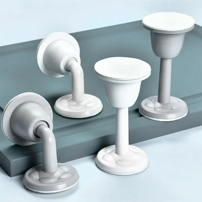 

Non-punch Silicone Door Stopper Toilet Wall Absorption Door Plug Anti-bump Door Holder Gear Gate Resistance Door Stop Dropship
