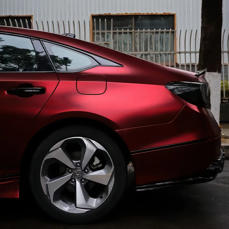 Pet Romani Red Vinyl Wrap Pellicola Adesiva Rossa Opaca Auto Wrap Car Body Wrapping Pellicola Decorativa In Vinile