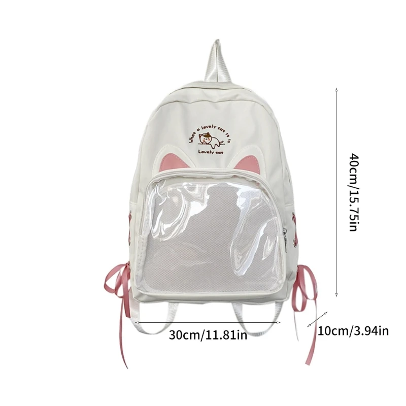 Stylish Girls Trendy Backpack Fashionable Large Capacity for Shopping Travel