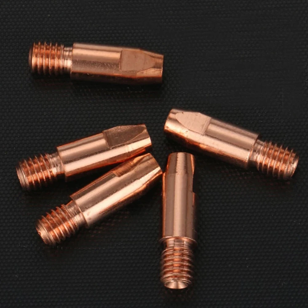 10pcs 0.8mm MIG Welding Nozzle Contact Tips Gas Diffuser Connector Holder Torch Contact Semi-automatic Welding Nozzle 15/24/36KD welding helmets for sale