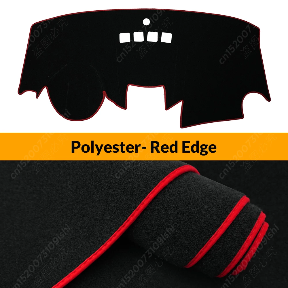 Custom Dash Mat Dashboard Cover For Ford Fiesta 2009-2018 RHD – Black With Trim Options