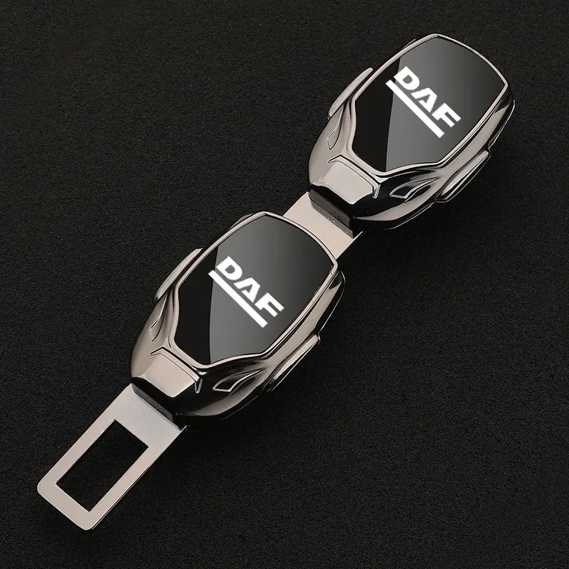 Car Seat Belt Metal Jewelry Seat Belt Accessory Extender for DAF XF 95 105 Auto Accessories