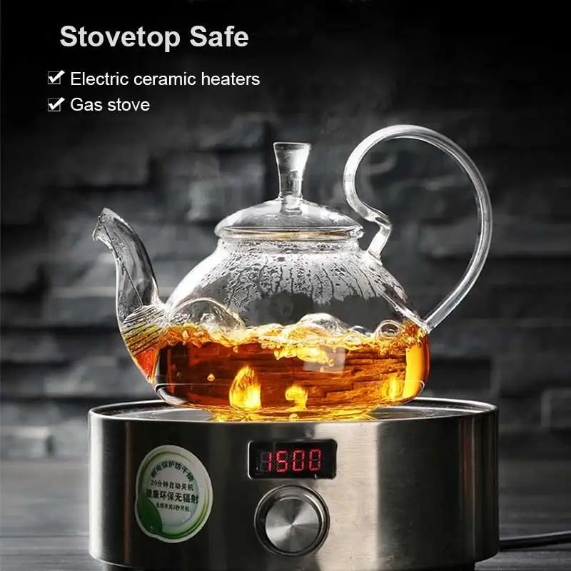 Glass Teapot Warmer, Zen Tea