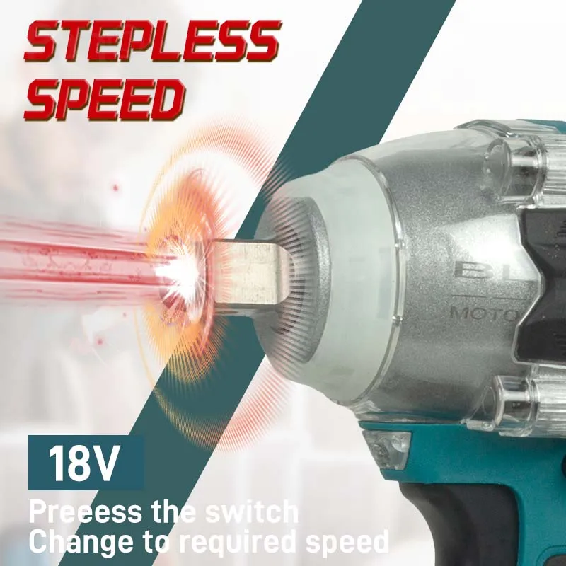 Makita Rechargeable impact wrench DTW300 brushless auto repair tire 18V lithium power tool 5