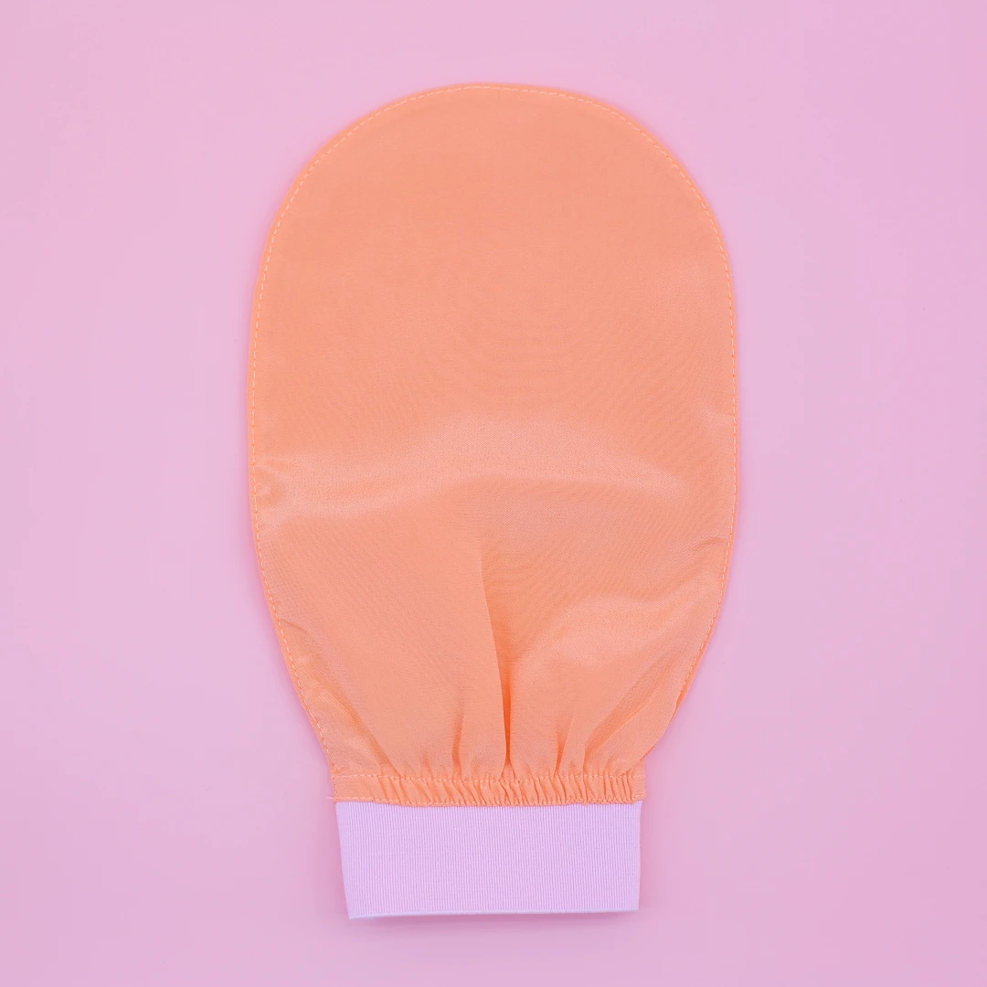 100% Silk Exfoliating Glove Turkish Silk DEEP EXFOLIATING Body Scrubber Dead Skin Removal Body Exfoliator SMOOTHS SKIN 4