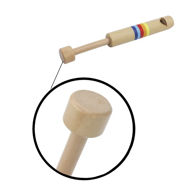 Sifflet En Bois Push & Pull Flûte En Bois Piccolo Instrument