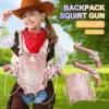 Water Guns Backpack Two Guns Outdoor Beach Water Battle Children Summer Wimming Pool Party Spray Water Gun Cartoon Shooting Gift 2