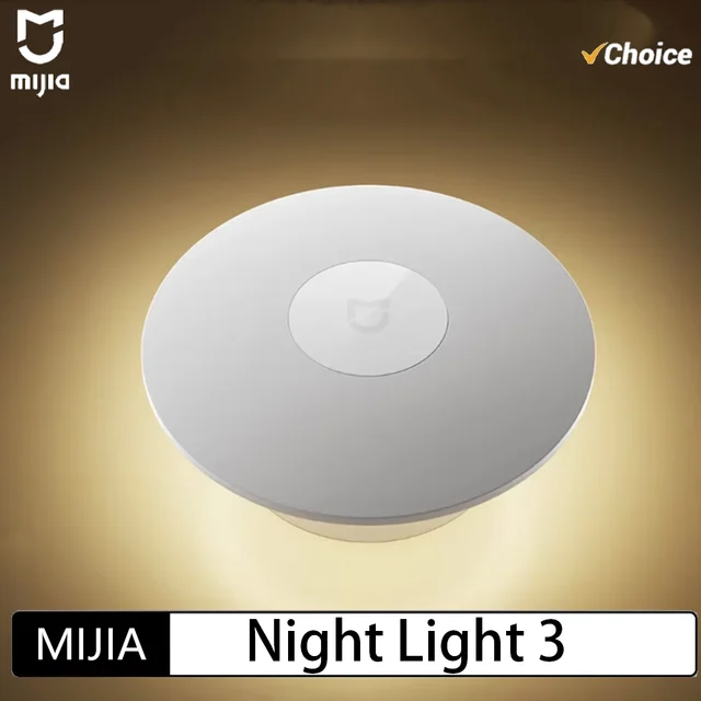 Original Mijia Night Light 3 2700K 5V-1A 2.5W 600mAh 1