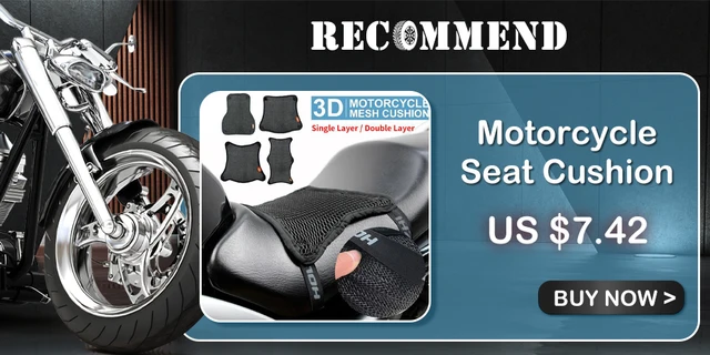 Motorcycle Seat Cushion, Motorcycle Gel Seat Pad With 3d Honeycomb  Shock-absorbing Breathable Seat Cover - Temu