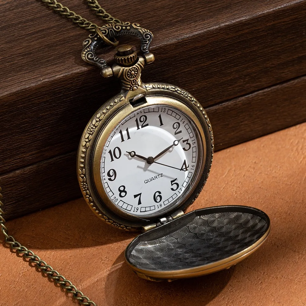 Motorcycle Retro Punk Style Unisex Pocket Watch pocket watch