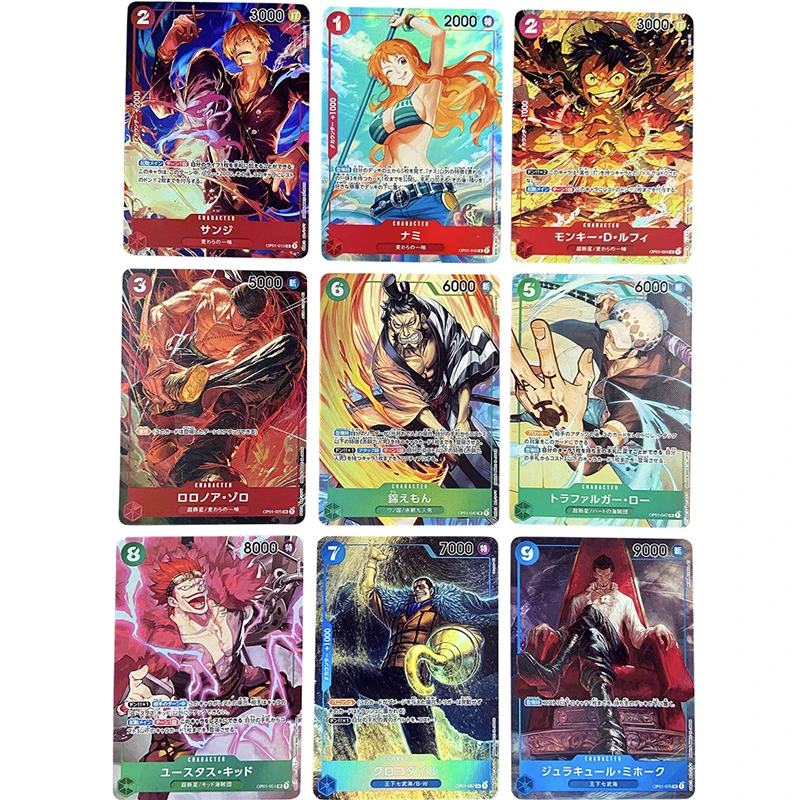 48pcs/set One Piece TCG OPCG OP01 Card Game Luffy Shanks Roronoa