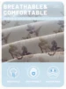 1Simple modern Plant Flower Leaf Butterfly printed matte Fitted Sheet, bedroom printed bed cover, bedding(excluding pillowcases) 5