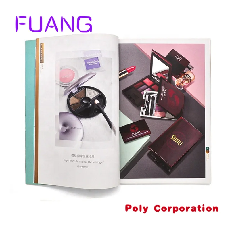 Publishing Offset Printing Booklet Folded Flyer Magazine Brochures Catalogue Photo Paper Book Printing