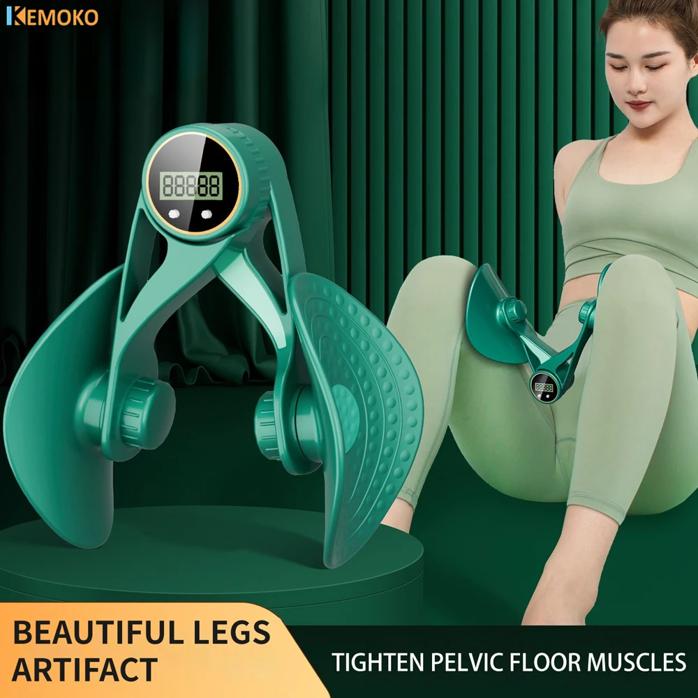 Beauty Leg Device Multi-Functional Pelvic Floor Muscle Trainer Postpartum Repair Leg Clamps Can Be Counted Trainer Leg Clamps