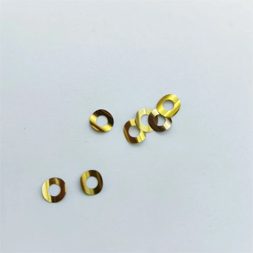 Precision Watch Movement Accessories: Hour Wheel Washers & Springs for Mechanical Timepieces