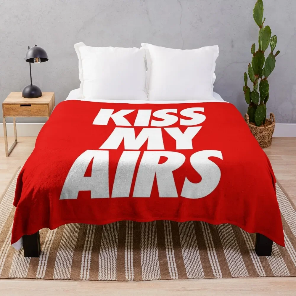 

Kiss My Airs Throw Blanket sofa bed valentine gift ideas Winter bed blankets