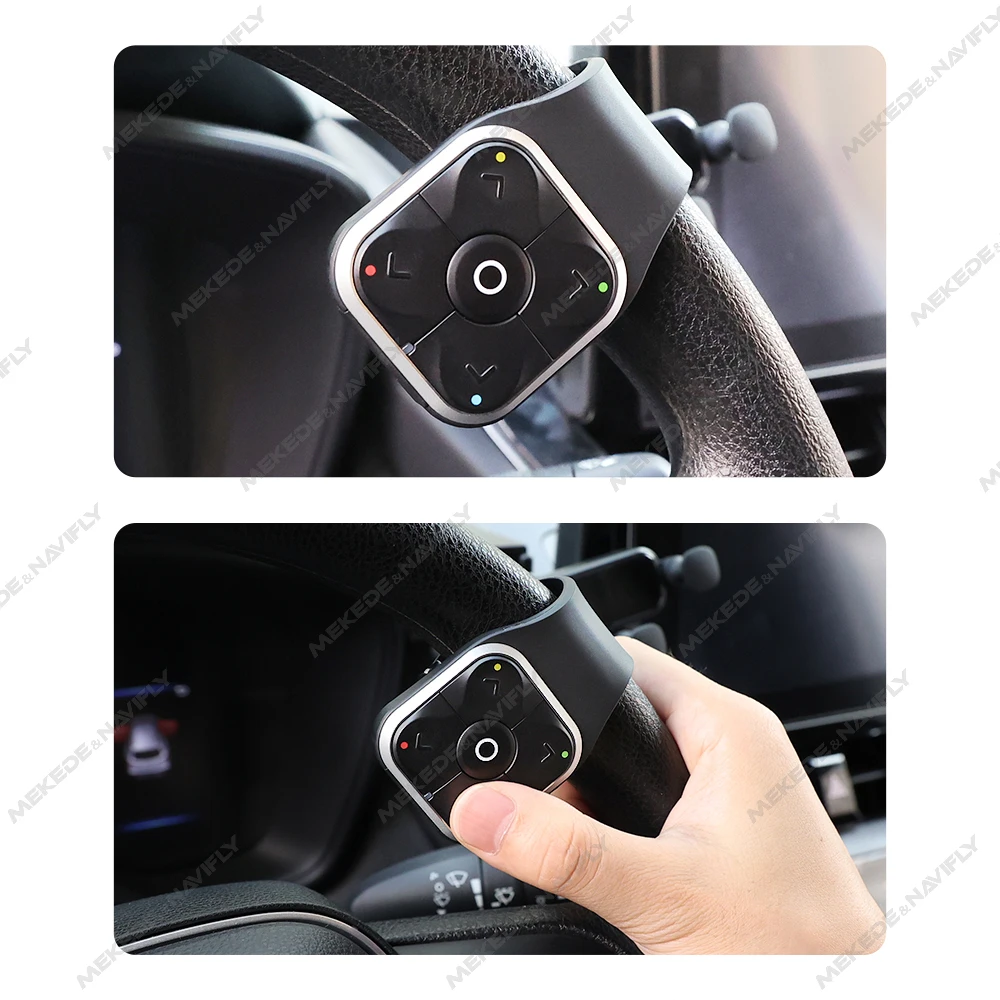 NaviFly Universal Wireless Remote Control Car steering wheel button for Car DVD Player Radio GPS Navigation