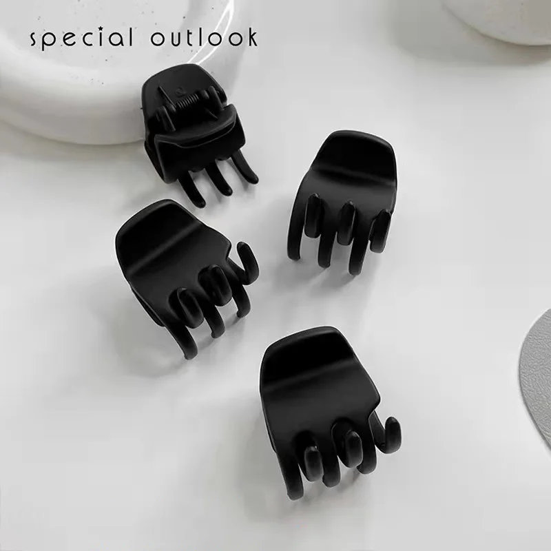 4PCS Mini Hair Claw Clips for Kids Children Girls Women Delicate Side Fashion Bangs Clip Festival Gifts