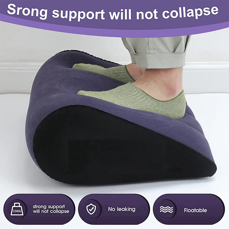 Funny Inflatable Love Pillow Cushion Aid Position Furniture Couple Hot Air Magic Game Toy Improve Chances Of Pregnancy Night Bed 3
