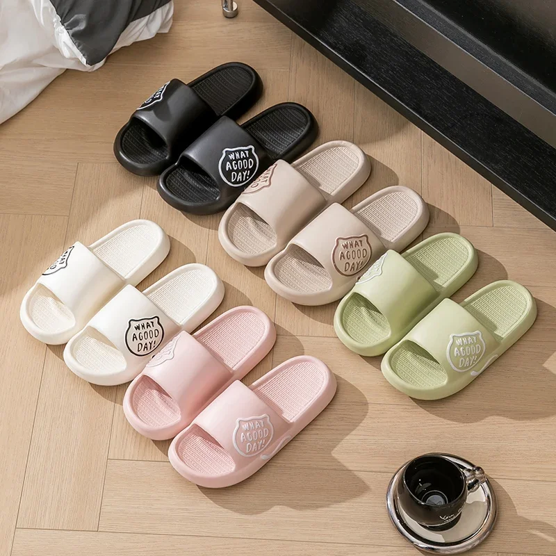 موضة الصيف الكرتون هريرة الرجال أحذية المنزل للنسا...