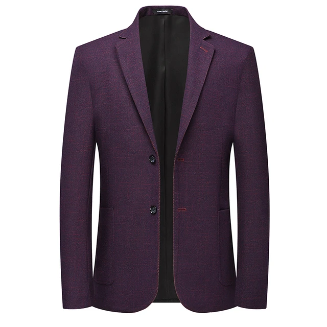 Blazer de negócios xadrez inglês masculino, roupas casuais, jaqueta  masculina, roupa nova, B1F1732 - AliExpress