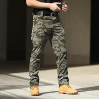 Quick Dry Outdoor Military Pants Multi Pockets Elastic Tactical Pant Waterproof Plus Size 6XL Casual Cargo Trousers Men Clothing 2