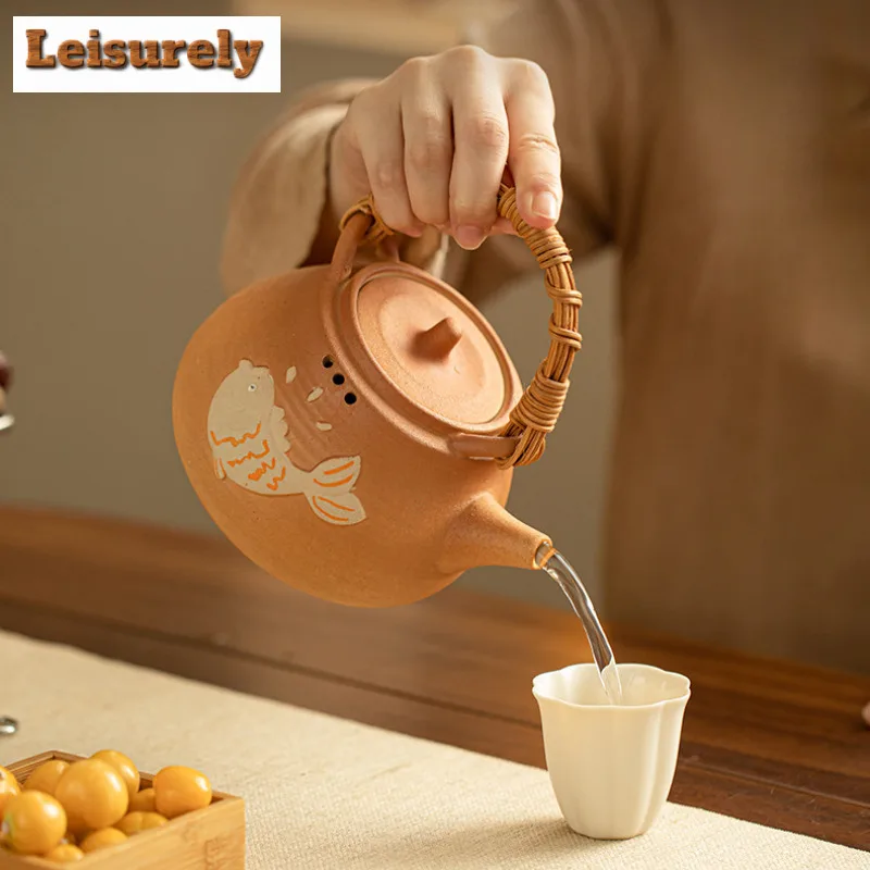Leopard Rich Electric Ceramic Furnace Charcoal Fire Burner Warmer Tea Stove Boiling Water Kettle Heating Base Warm Wine Boiler