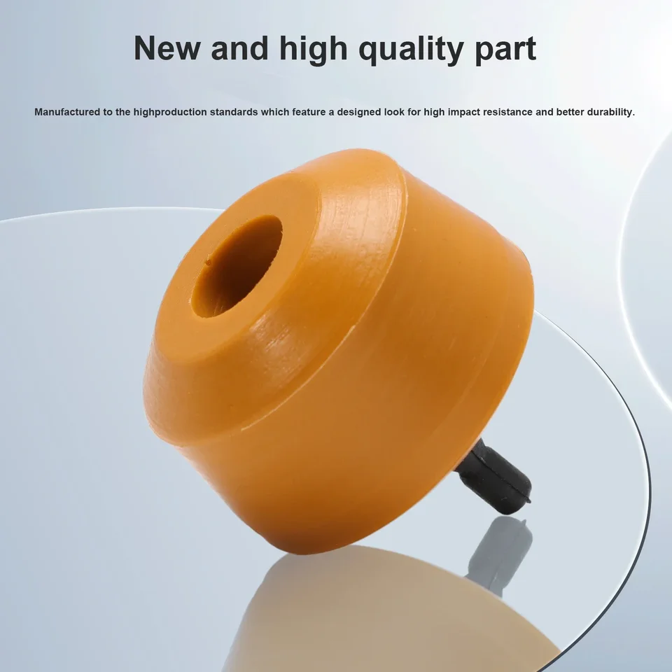 Stop Buffer Suspension Blade Rubber, 4 Pcs Stop Spring Travel Limiter Stop Rubber Buffer Leaf Spring Buffer Rubber Stroke Rubber Bearings Rear Axle Spring For Caddy 2K Caddy 3 2004-2015 2K0511155A