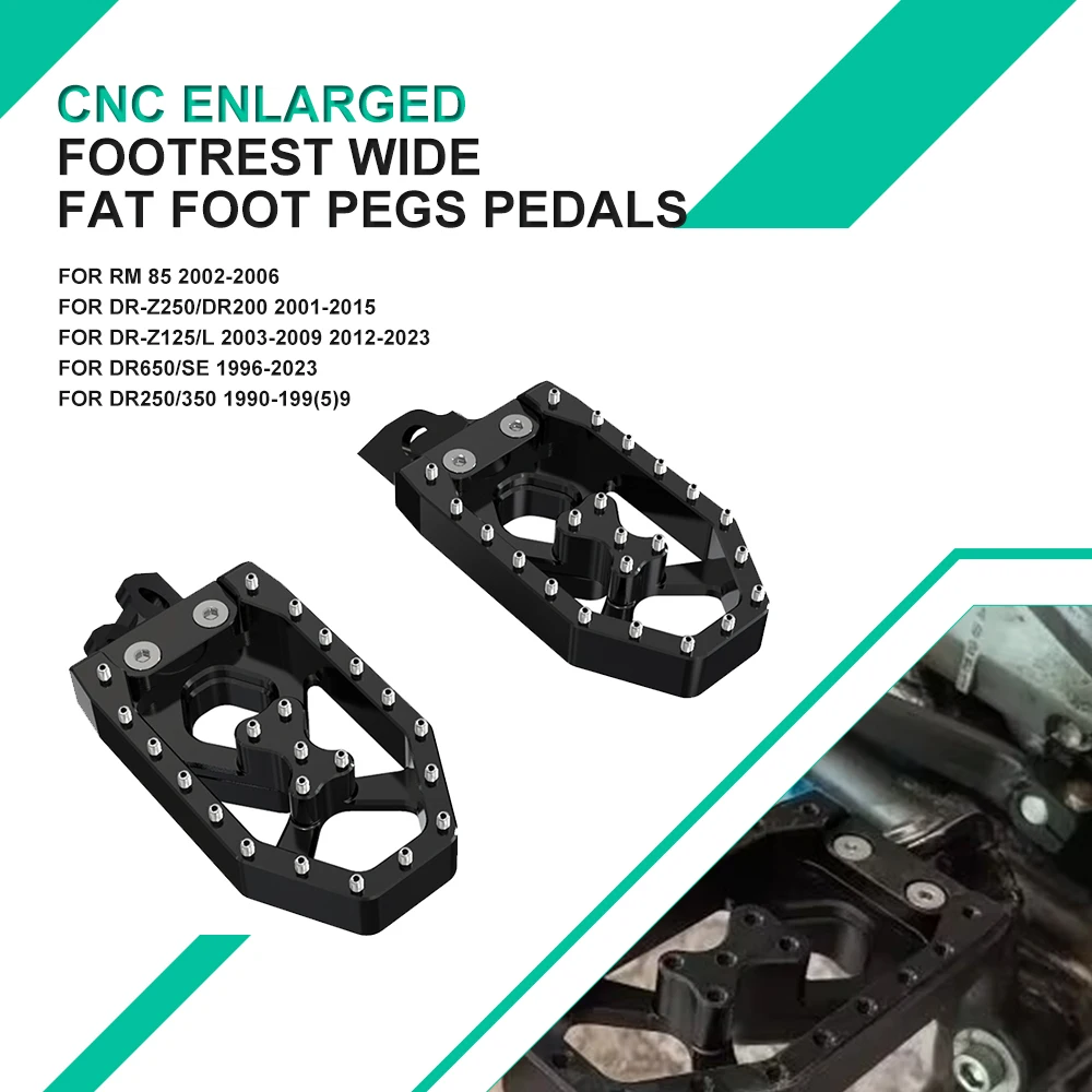 Accessori Moto Fit Dr/Dr 650 Se/Se 2022 2021 Pedane Motocross Pedane Poggiapiedi Per Suzuki Dr650/Se 650 Se 1996-2023