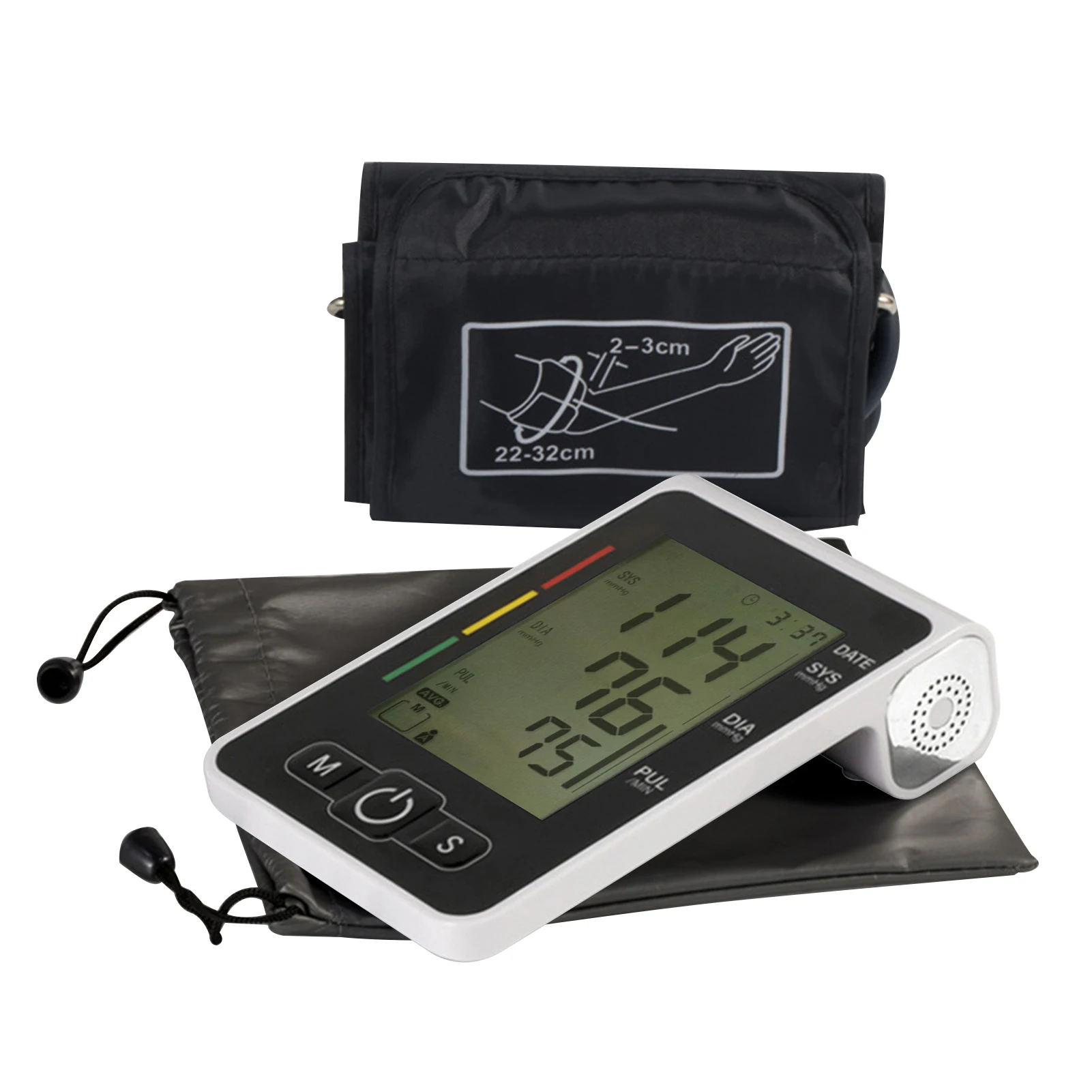Intelligent Electronic Sphymomanometer Home Use Digital LCD Arm Type Blood-Pressure Measuring Meter Accurate Measurement blood pressure monitor blood pressure meter